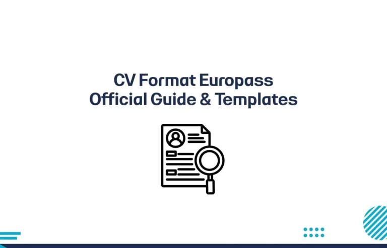 CV Format Europass