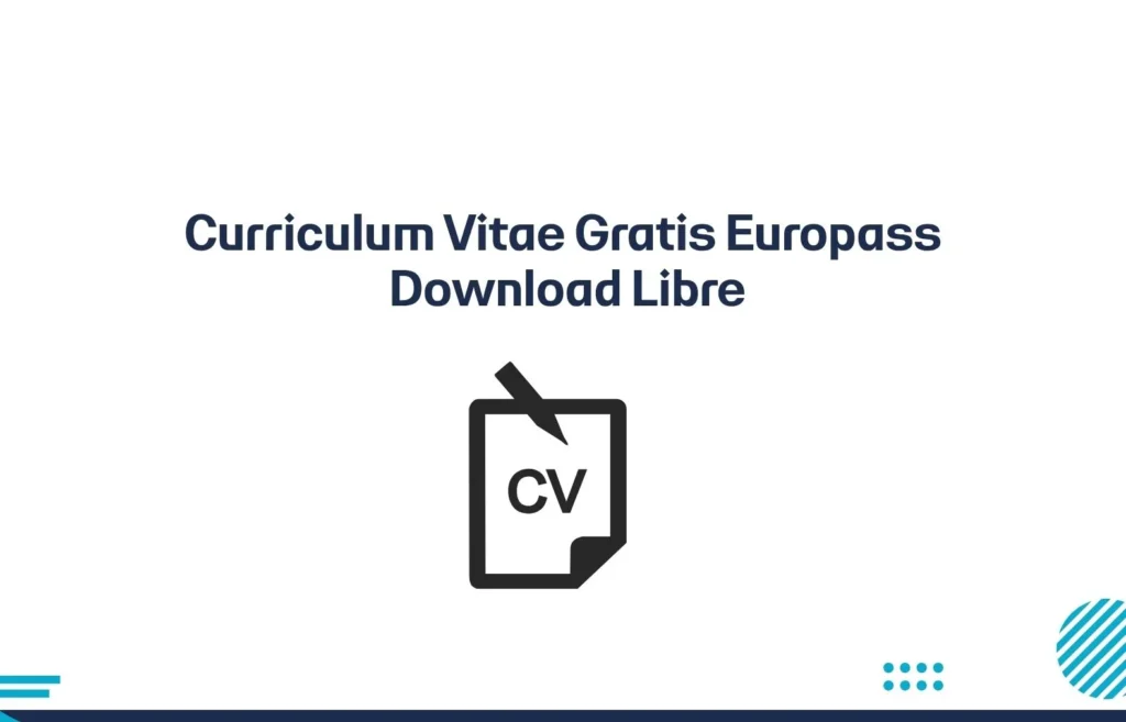Curriculum Vitae Gratis Europass