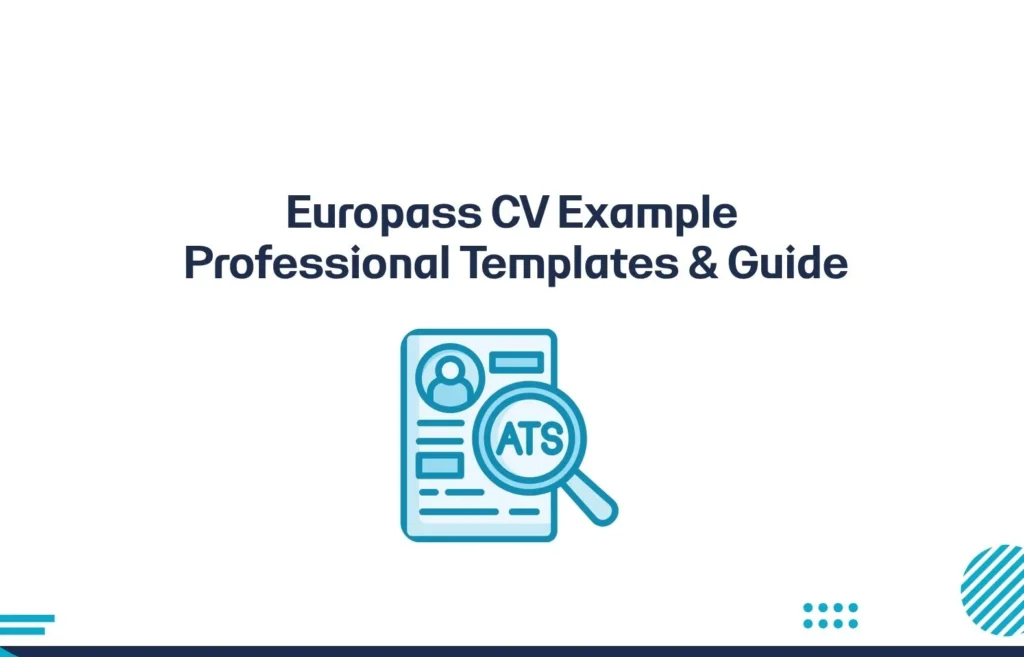 Europass CV Example