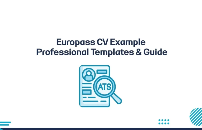 Europass CV Example