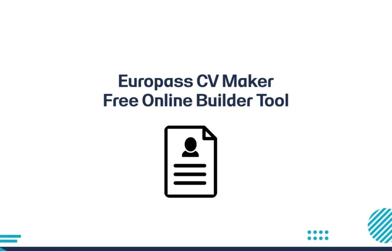 Europass CV Maker