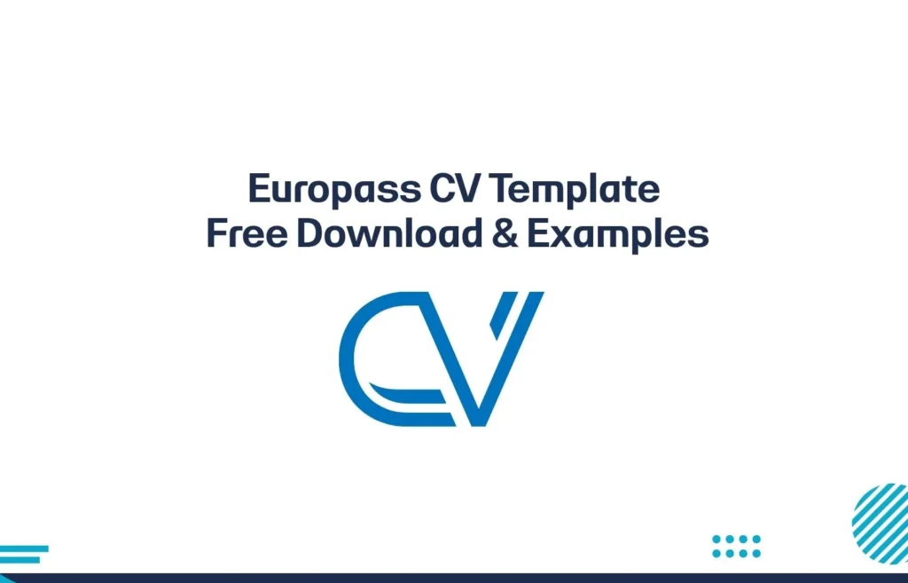 Europass CV Template