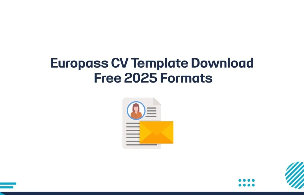 Europass CV Template Download